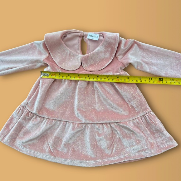 New Without Tag. 3 Month Baby Girl’s Dress One Piece Pink Soft Adorable - Picture 9 of 14